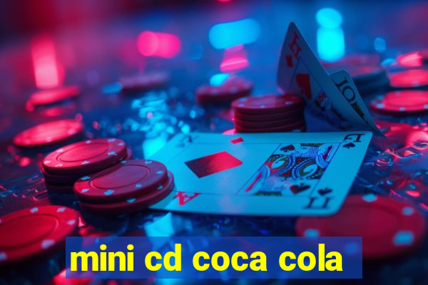 mini cd coca cola